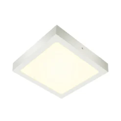 SLV 1004705 SENSER 24 CW LED Wand- und Deckenaufbauleuchte eckig weiß 4000K