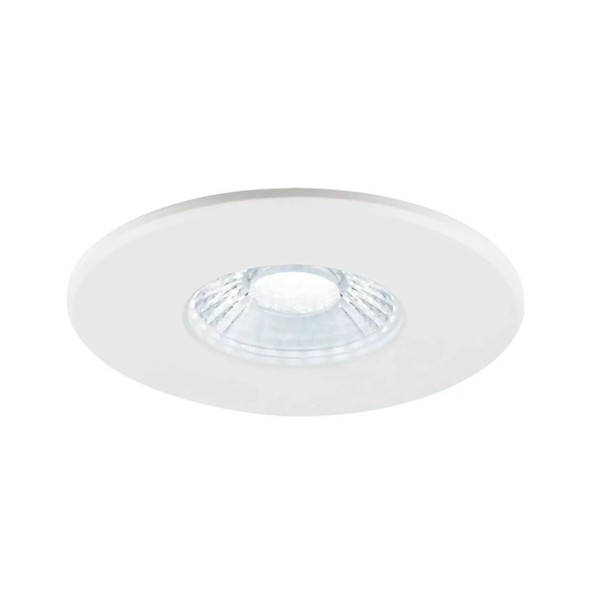 SLV 1007272 Set bestehend aus 12 x 1007272 Universal Downlight Phase IP65 38° Cover weiß
