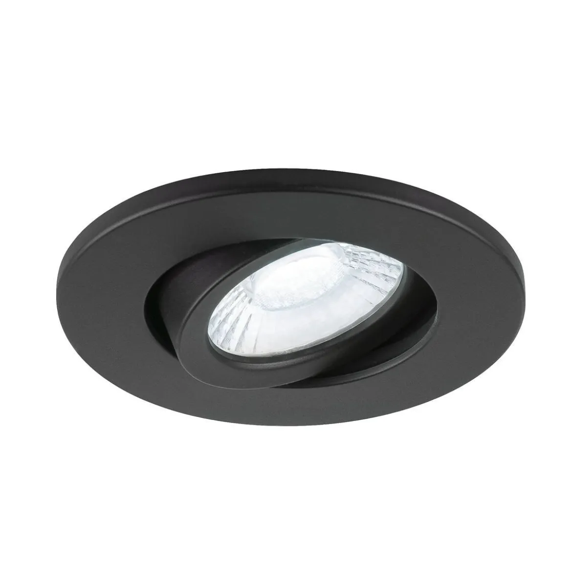 SLV 1007273 Set bestehend aus 12x 1007273 Universal Downlight Move Phase IP20 38° schwarz