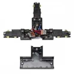 SLV 1007818 S-TRACK DALI T-Verbinder verstellbar links mit Einspeisemöglichkeit schwarz
