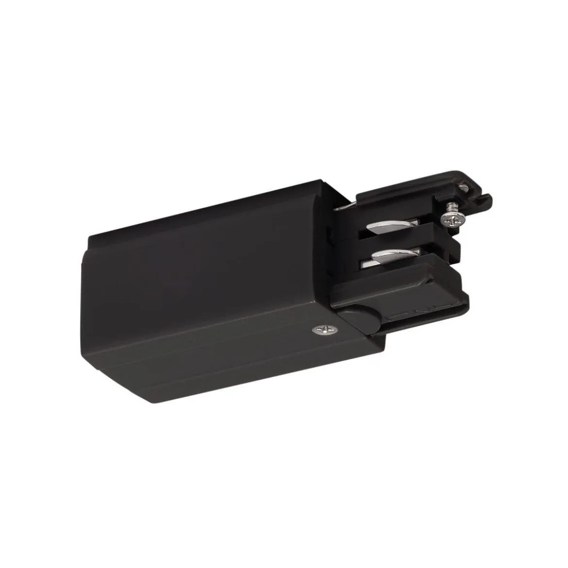 SLV 175040 S-TRACK Einspeiser Erde links PHASE schwarz