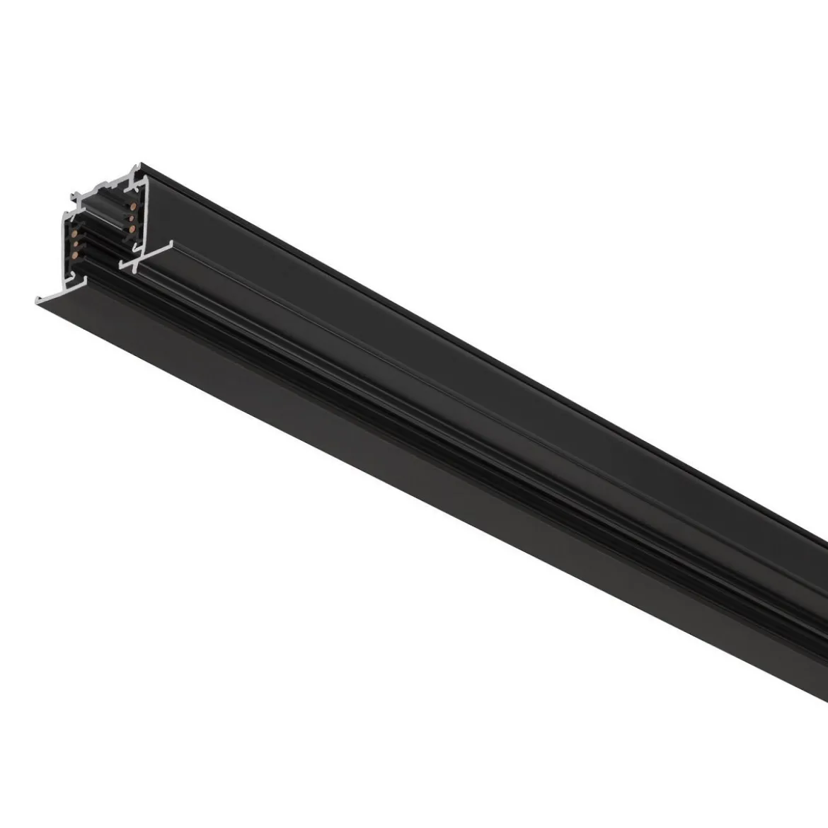 SLV 1006511 S-Track 3-Phasen Einbauschiene 1m schwarz DALI
