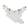 SLV 1006530 S-Track 3-Phasen Einbauschiene T-Verbinder Erde aussen links weiss DALI