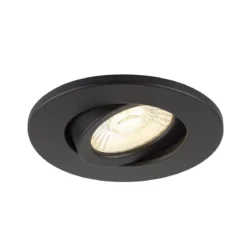 SLV 1007091 Universal Downlight Abdeckung für Downlight IP20 schwenkbar schwarz rund