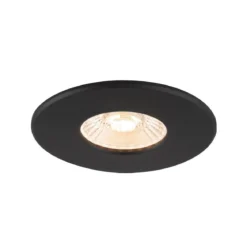 SLV 1007096 Universal Downlight Abdeckung für Downlight IP65 schwarz rund