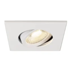 SLV 1007185 UNIVERSAL DOWNLIGHT Abdeckung für Downlight IP20 eckig schwenkbar weiß
