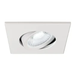 SLV 1007185 UNIVERSAL DOWNLIGHT Abdeckung für Downlight IP20 eckig schwenkbar weiß