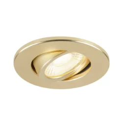 SLV 1007191 Universal Downlight Abdeckung für Downlight IP20 rund schwenkbar gold
