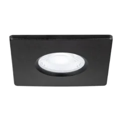 SLV 1008096 UNIVERSAL DOWNLIGHT Abdeckung für Downlight IP65 eckig schwarz