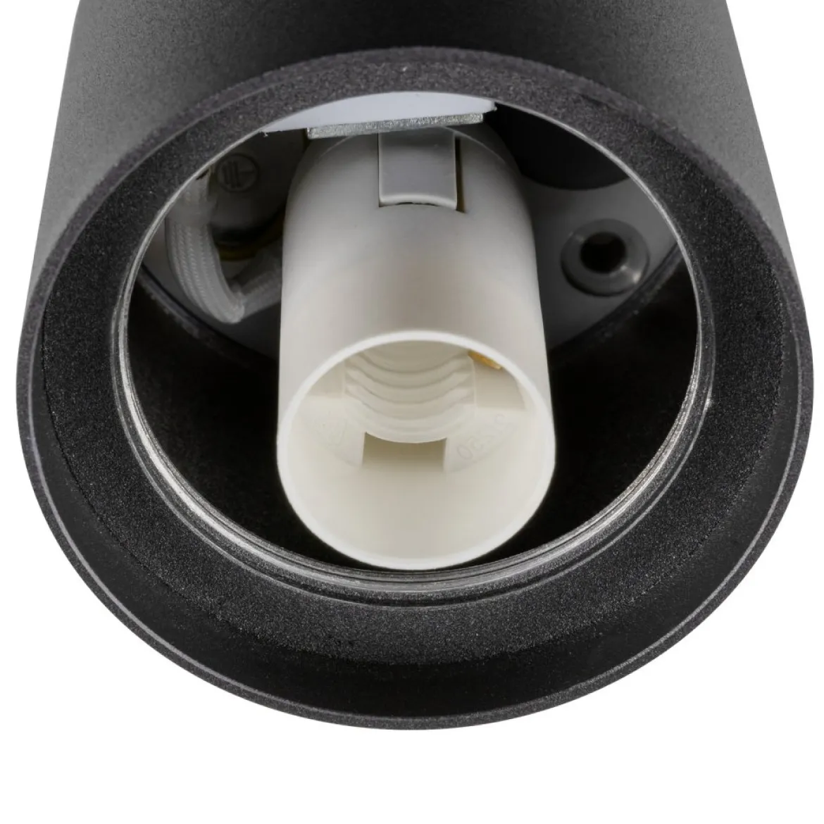 SLV 1008099 VARYT Deckenaufbauleuchte max. 6W E14 IP44 schwarz ohne Glas
