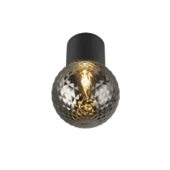 SLV 1008099 VARYT Deckenaufbauleuchte max. 6W E14 IP44 schwarz ohne Glas