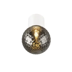 SLV 1008100 VARYT Deckenaufbauleuchte max. 6W E14 IP44 weiß ohne Glas