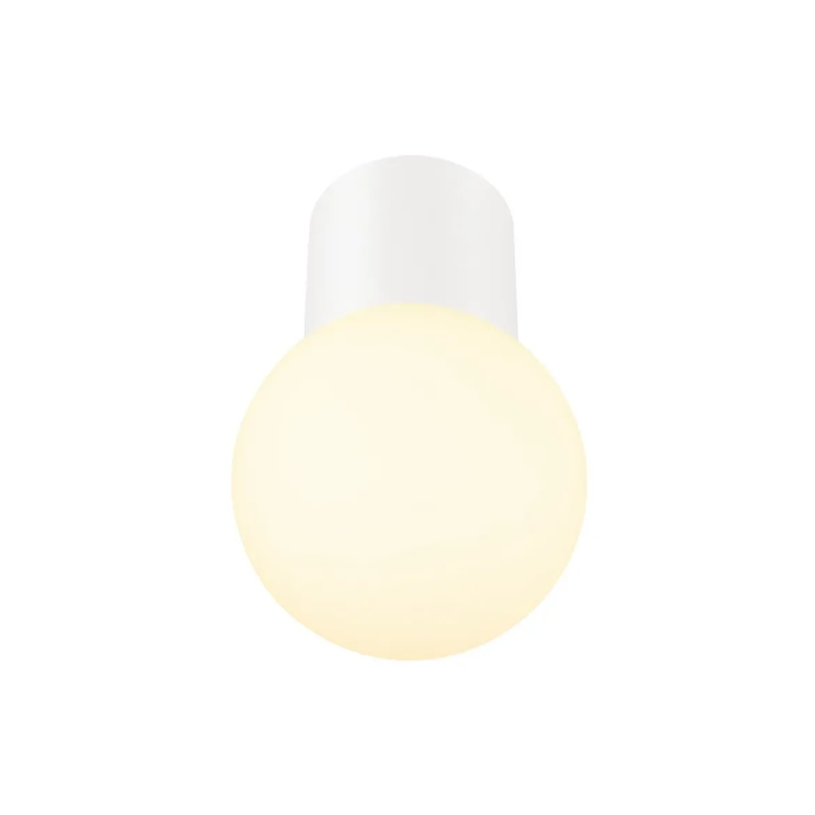 SLV 1008100 VARYT Deckenaufbauleuchte max. 6W E14 IP44 weiß ohne Glas