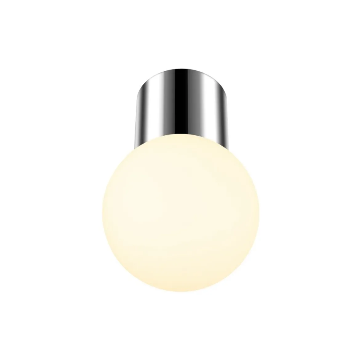 SLV 1008101 VARYT Deckenaufbauleuchte max. 6W E14 IP44 chrom ohne Glas