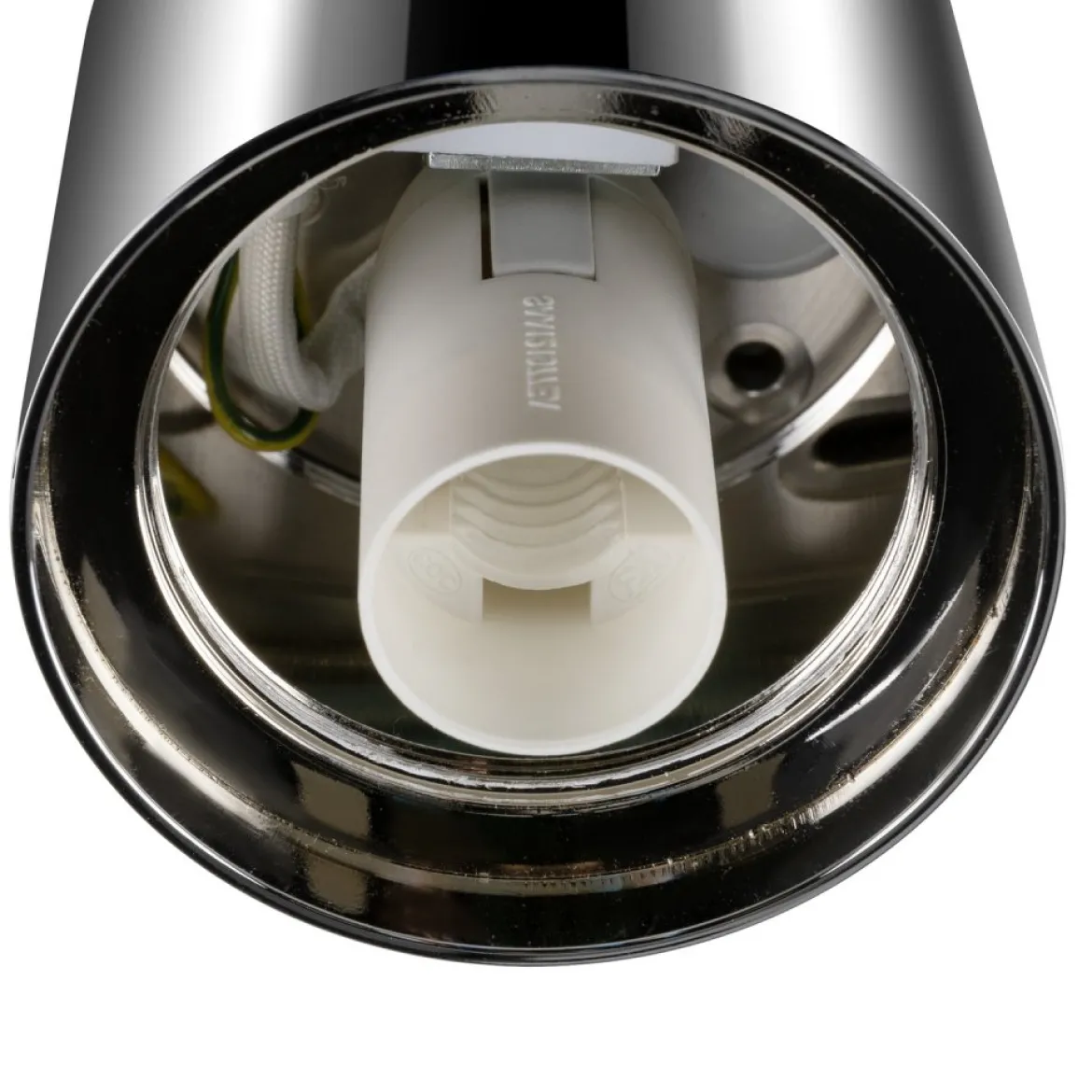 SLV 1008101 VARYT Deckenaufbauleuchte max. 6W E14 IP44 chrom ohne Glas