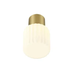 SLV 1008102 VARYT Deckenaufbauleuchte max. 6W E14 IP44 messing ohne Glas
