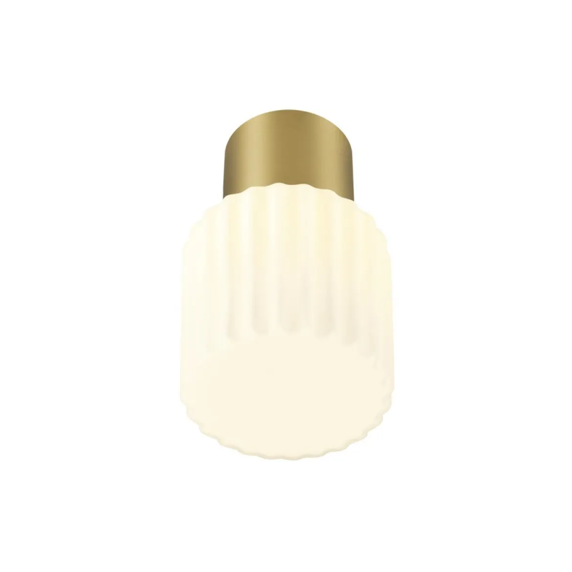 SLV 1008102 VARYT Deckenaufbauleuchte max. 6W E14 IP44 messing ohne Glas