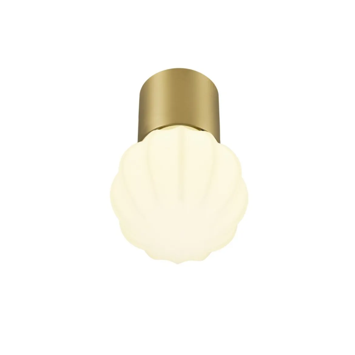 SLV 1008102 VARYT Deckenaufbauleuchte max. 6W E14 IP44 messing ohne Glas
