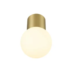 SLV 1008102 VARYT Deckenaufbauleuchte max. 6W E14 IP44 messing ohne Glas