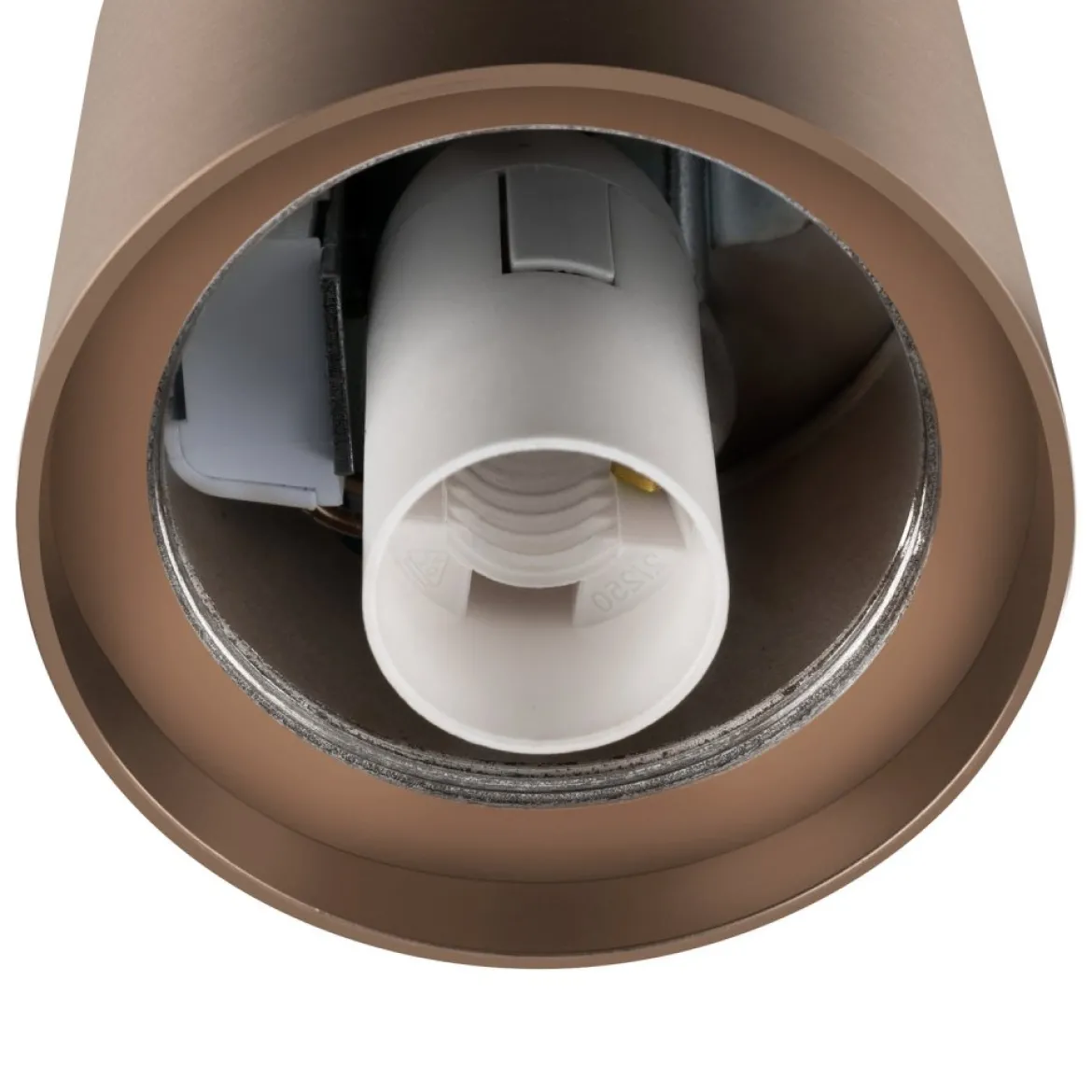 SLV 1008103 VARYT Deckenaufbauleuchte max. 6W E14 IP44 kupfer ohne Glas