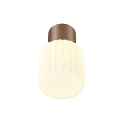 SLV 1008103 VARYT Deckenaufbauleuchte max. 6W E14 IP44 kupfer ohne Glas