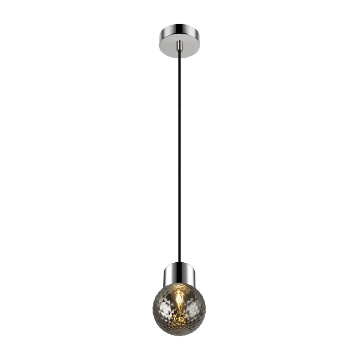 SLV 1008116 VARYT Pendelleuchte chrom ohne Glas E14