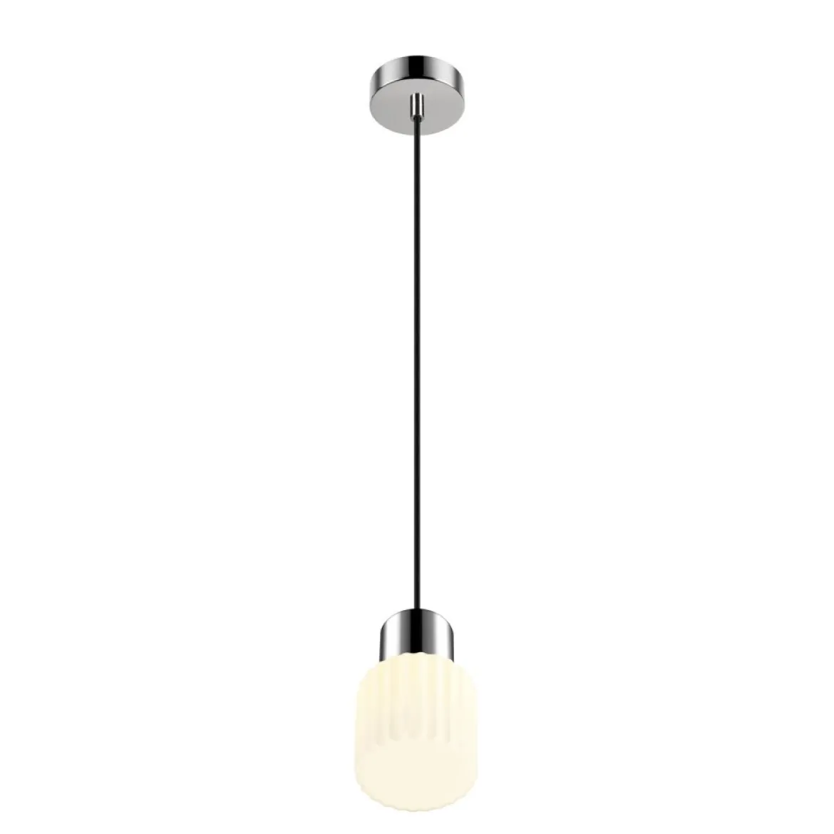 SLV 1008116 VARYT Pendelleuchte chrom ohne Glas E14