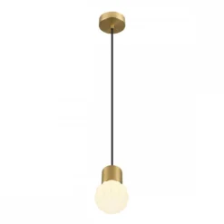 SLV 1007812 VARYT Pendelleuchte 150cm E14 messing ohne Glas