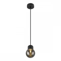 SLV 1007815 VARYT Pendelleuchte 150cm E14 schwarz ohne Glas