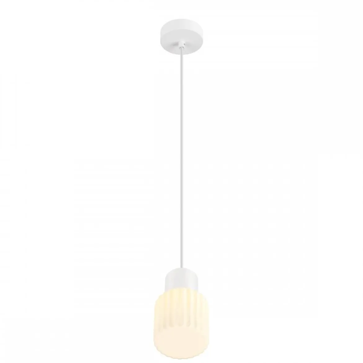 SLV 1007814 VARYT Pendelleuchte 150cm E14 weiß ohne Glas
