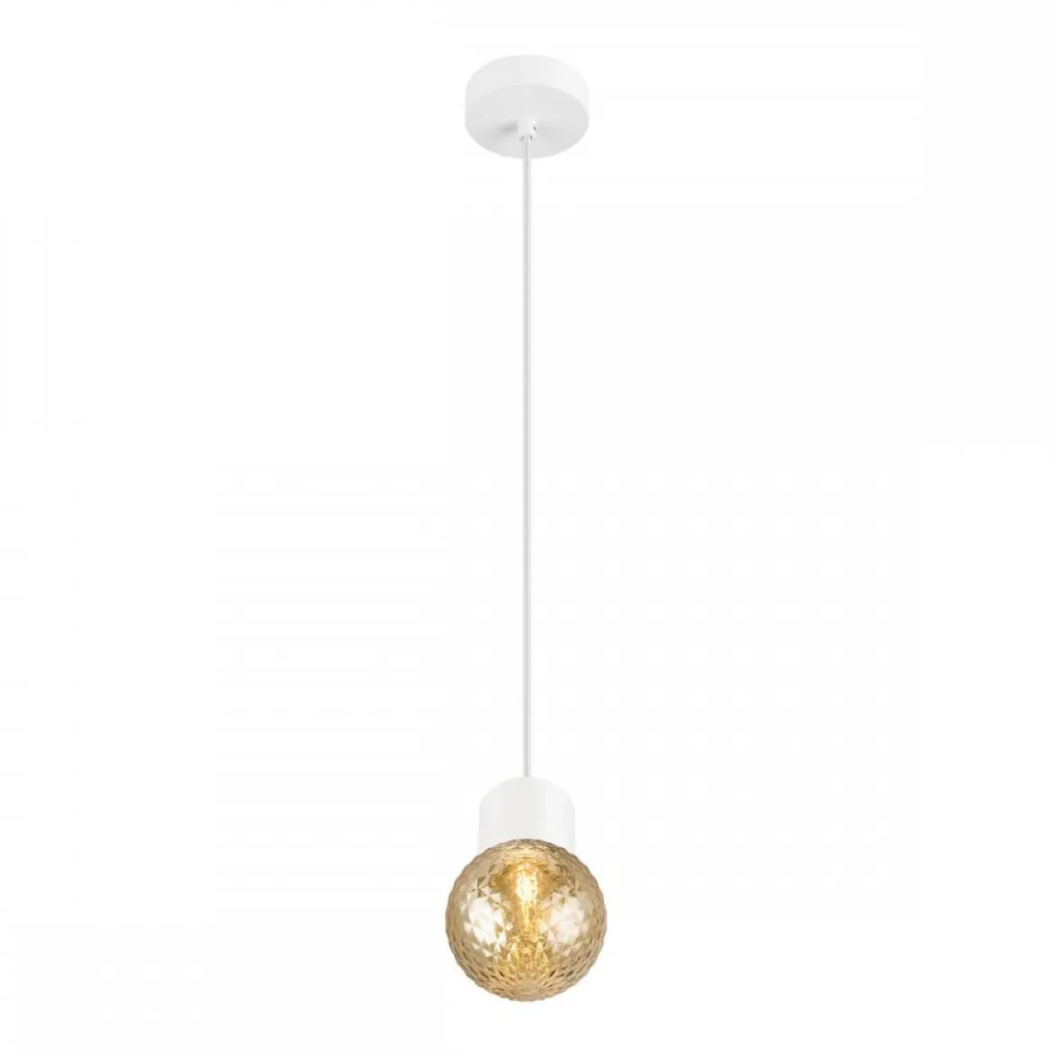SLV 1007814 VARYT Pendelleuchte 150cm E14 weiß ohne Glas