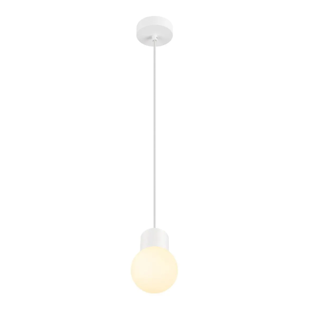 SLV 1007814 VARYT Pendelleuchte 150cm E14 weiß ohne Glas