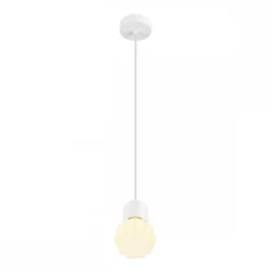 SLV 1007814 VARYT Pendelleuchte 150cm E14 weiß ohne Glas