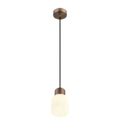 SLV 1008118 VARYT Pendelleuchte kupfer ohne Glas E14