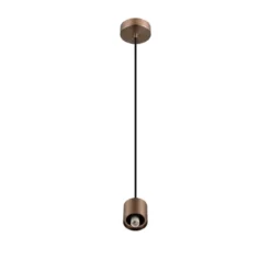 SLV 1008118 VARYT Pendelleuchte kupfer ohne Glas E14