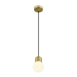 SLV 1008117 VARYT Pendelleuchte messing ohne Glas E14