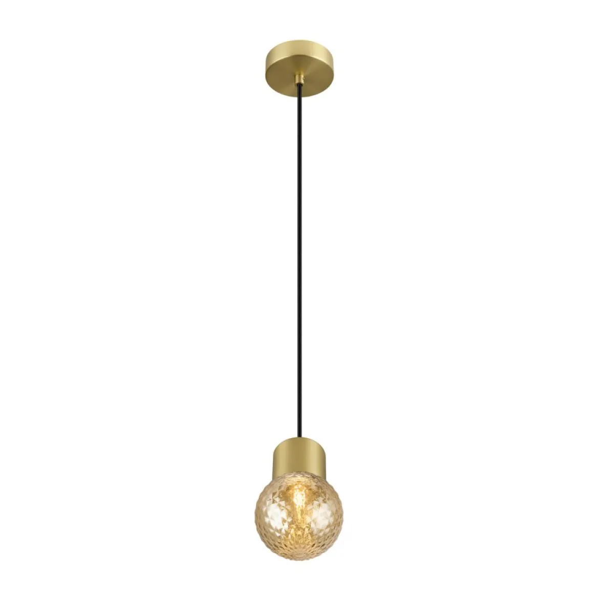 SLV 1008117 VARYT Pendelleuchte messing ohne Glas E14