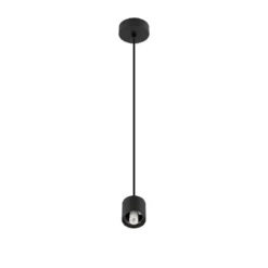 SLV 1008114 VARYT Pendelleuchte schwarz ohne Glas E14