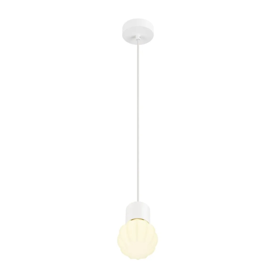 SLV 1008115 VARYT Pendelleuchte weiß ohne Glas E14