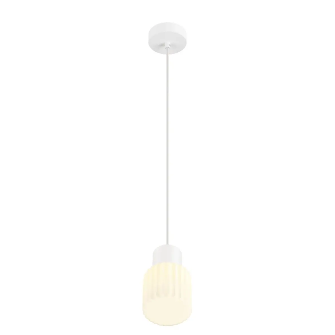 SLV 1008115 VARYT Pendelleuchte weiß ohne Glas E14