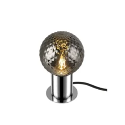 SLV 1008111 VARYT Tischleuchte max. 6W E14 chrom ohne Glas