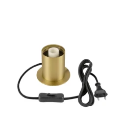SLV 1008112 VARYT Tischleuchte max. 6W E14 messing ohne Glas