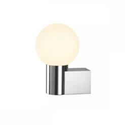SLV 1007600 VARYT Wandaufbauleuchte rund 1x max. 6W E14 chrom