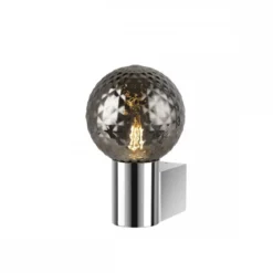 SLV 1007600 VARYT Wandaufbauleuchte rund 1x max. 6W E14 chrom