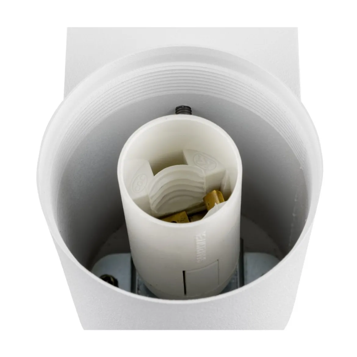 SLV 1008105 VARYT Wandaufbauleuchte max. 6W E14 IP44 weiß ohne Glas