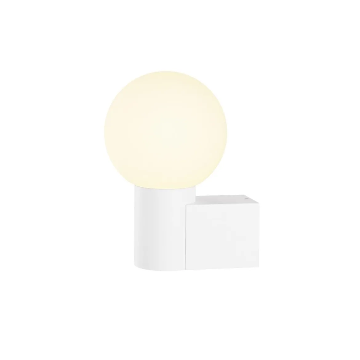 SLV 1008105 VARYT Wandaufbauleuchte max. 6W E14 IP44 weiß ohne Glas