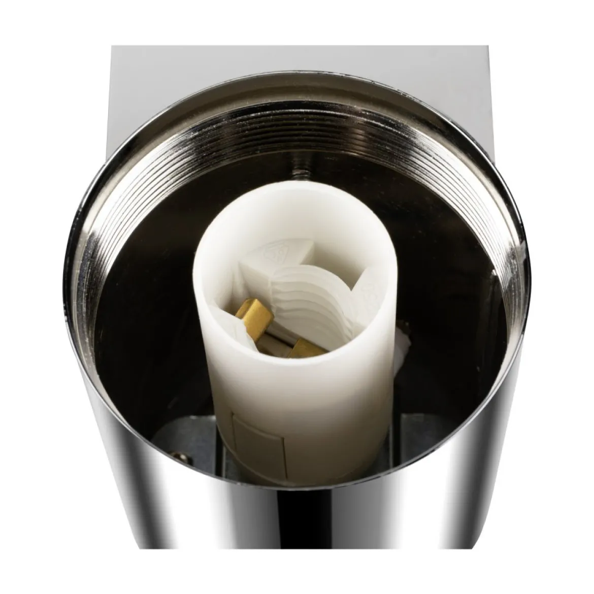SLV 1008106 VARYT Wandaufbauleuchte max. 6W E14 IP44 chrom ohne Glas