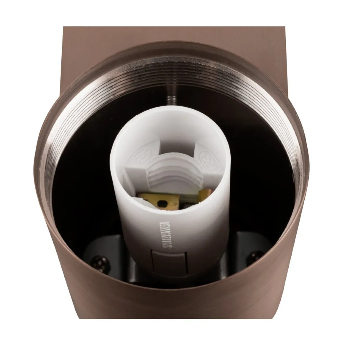 SLV 1008108 VARYT Wandaufbauleuchte max. 6W E14 IP44 kupfer ohne Glas