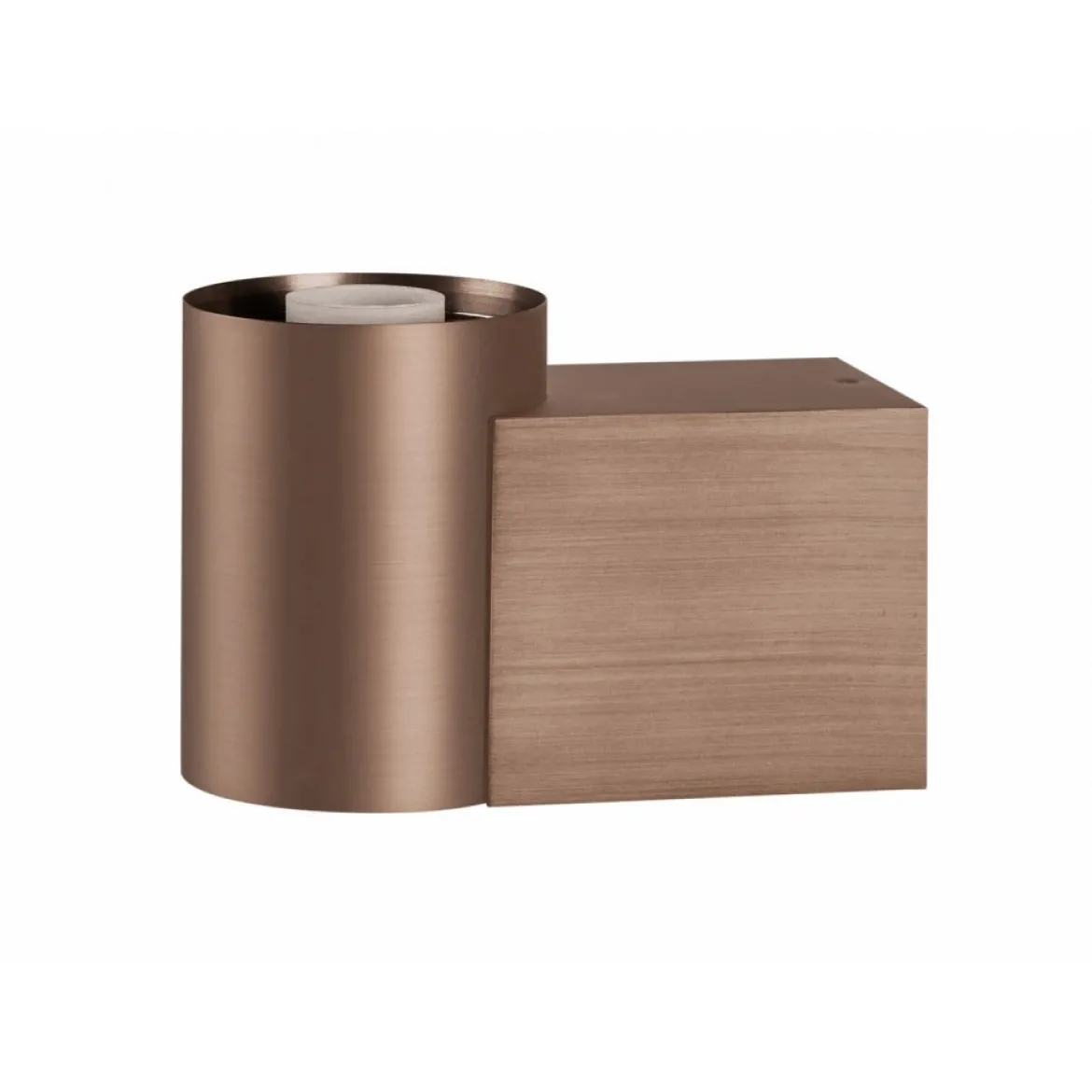 SLV 1008108 VARYT Wandaufbauleuchte max. 6W E14 IP44 kupfer ohne Glas