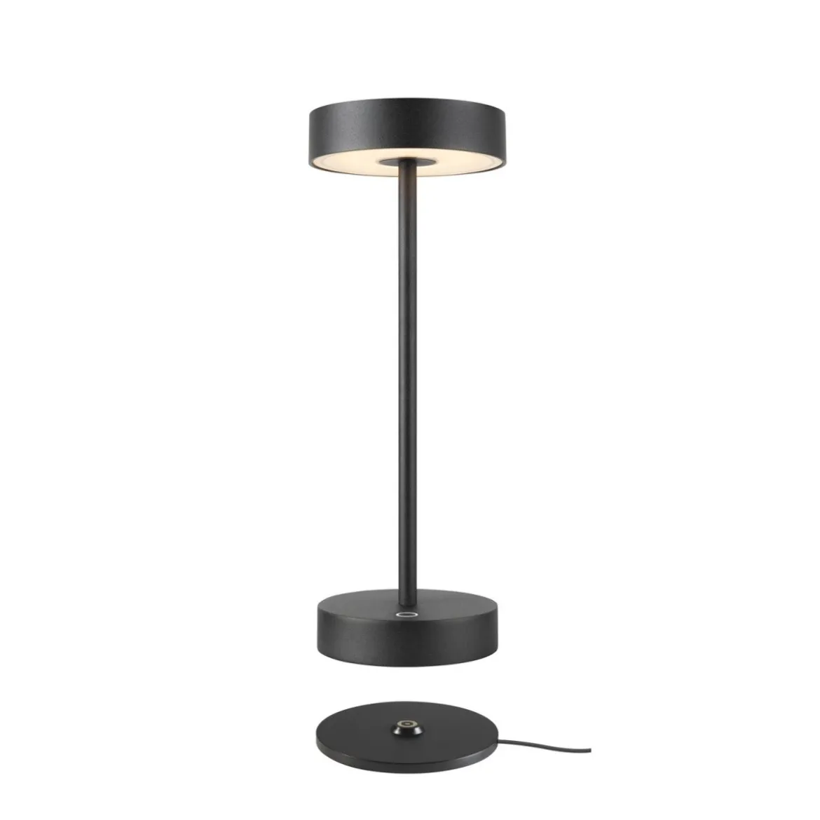 SLV 1007362 VINOLINA Akku Tischleuchte CCT dimmbar IP54 schwarz